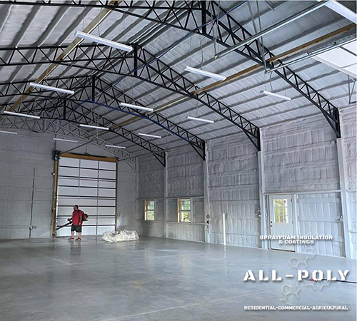 Metal Building Spray Foam Insulation